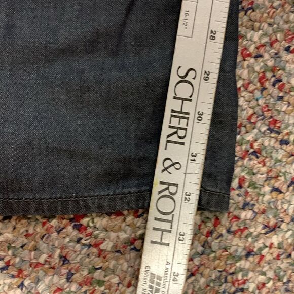 Black Brown 1826 Black Wash Whiskered Classic Fit Straight Leg Jeans Size 36X32 - Picture 15 of 16